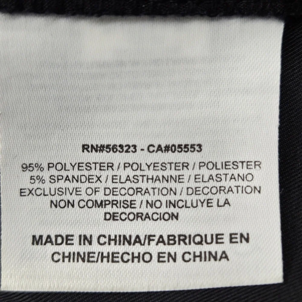 Nike‎ Golf Dri-FIT Flat Front Tech Pants 319685-010 Black Mens 38x32